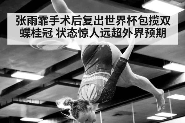 张雨霏手术后复出世界杯包揽双蝶桂冠 状态惊人远超外界预期